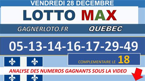 québec max résultats.